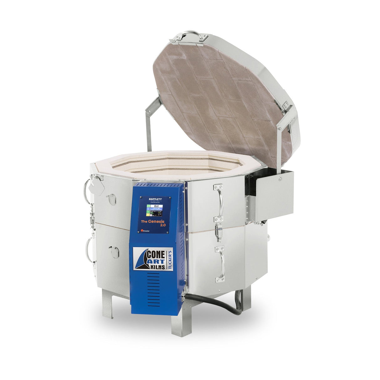 Cone Art GX2318D Round Kiln with Touchscreen Controller Bhoomi Pottery