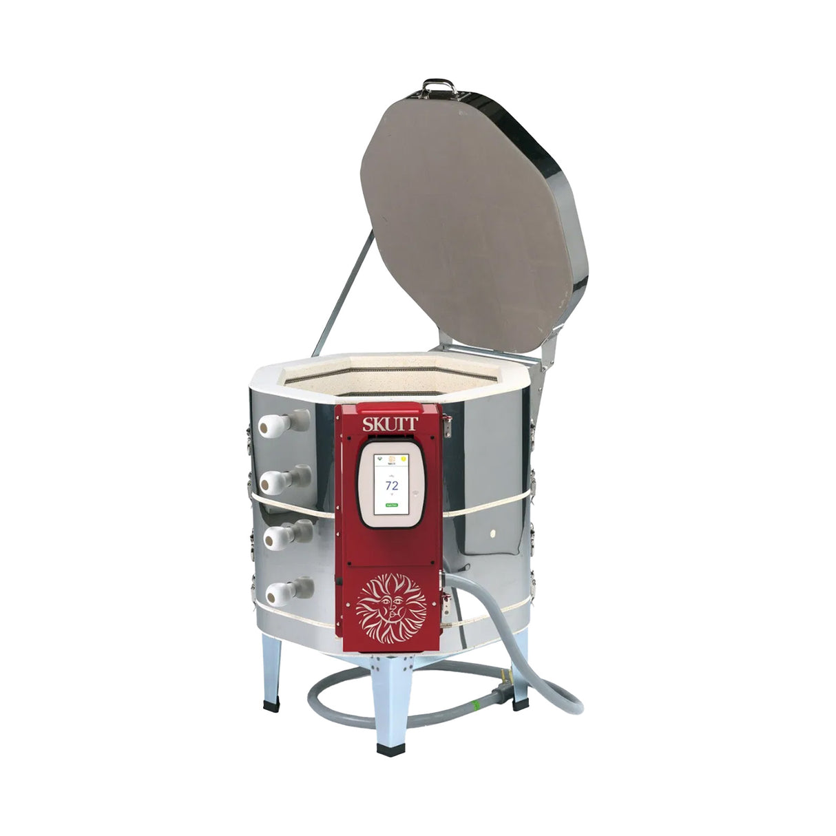 Skutt KMT-818 Round Kiln with Touchscreen Controller Bhoomi Pottery