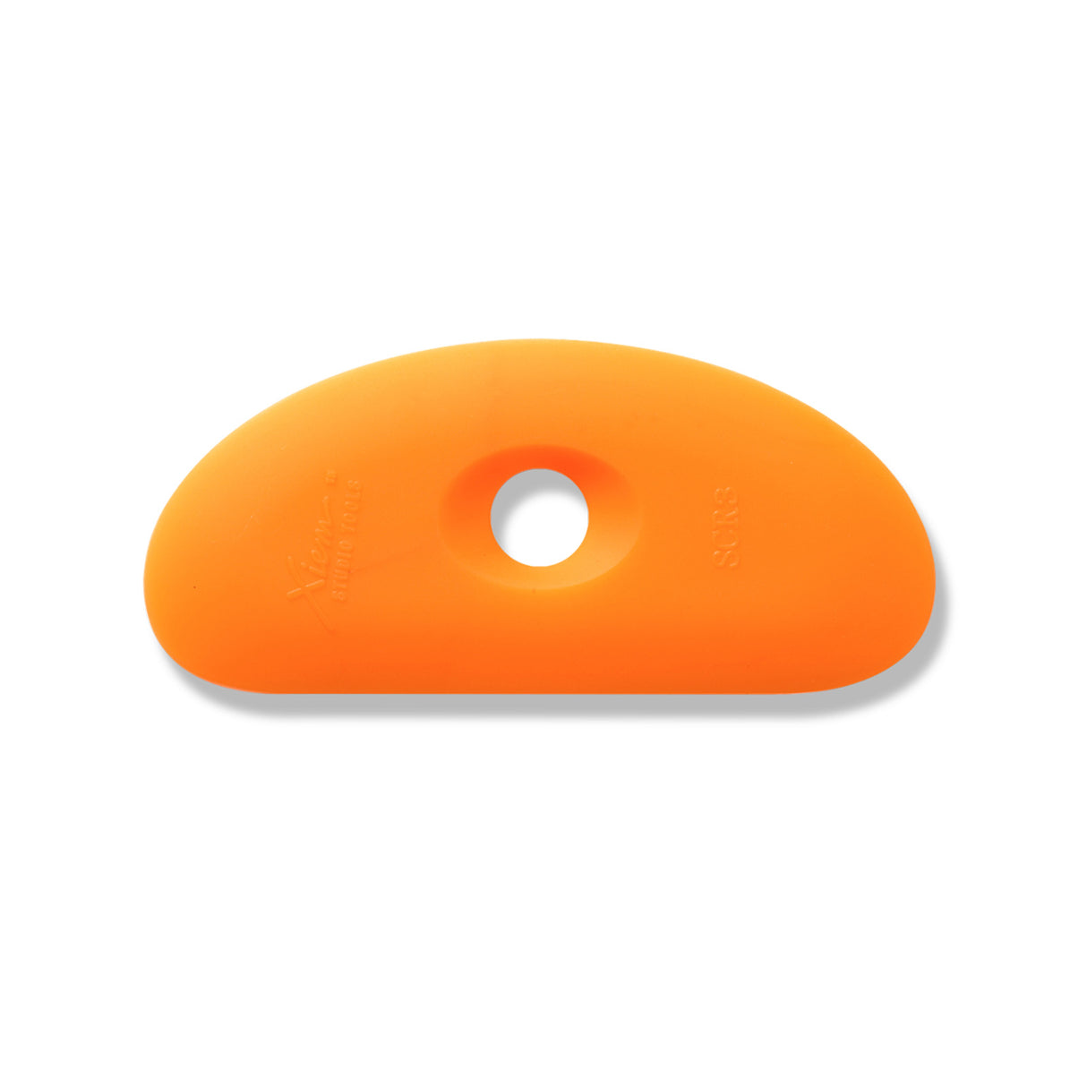 Xiem Soft Orange Silicone Clay Rib 3 SCR3 O 10195 Bhoomi Pottery 1