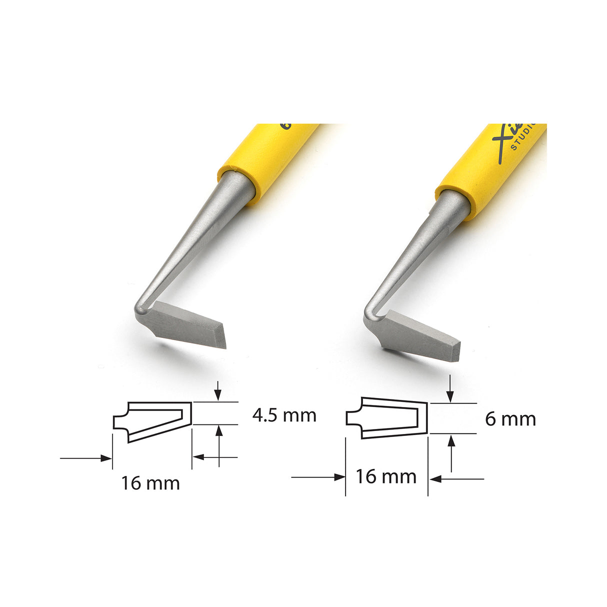 Xiem Tools Precision Clay Trimming Tool Set PSTS3T 10129 Closeup Bhoomi Potter 3