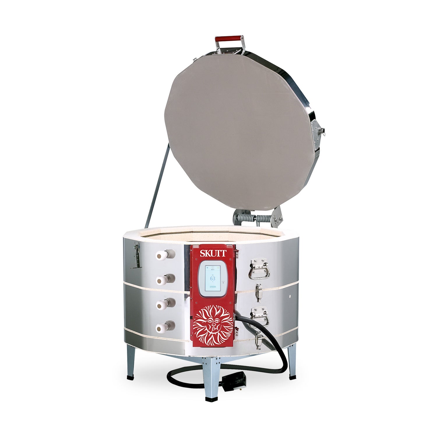 Skutt KMT-1218-3 Round Kiln with Touchscreen Controller Bhoomi Pottery